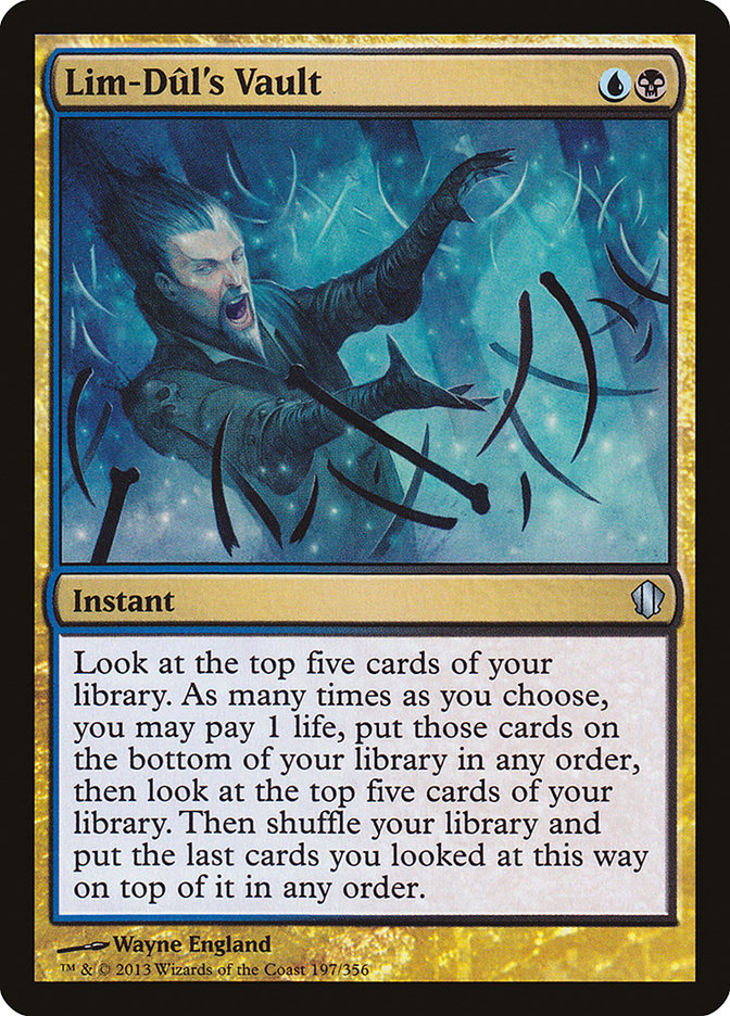 Lim-Dul's Vault [Commander 2013] MTG Single Magic: The Gathering | Red Claw Gaming