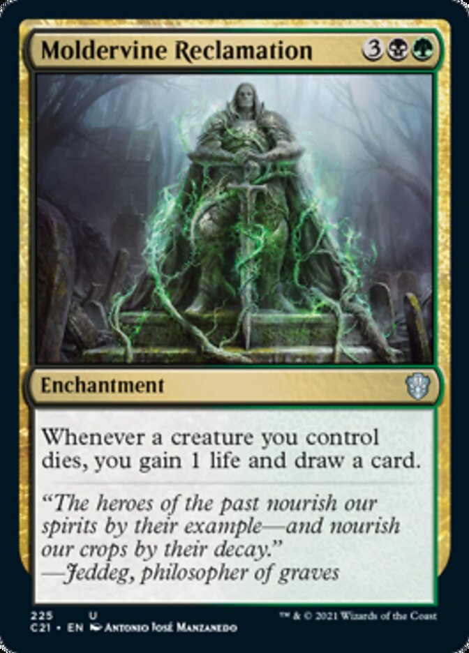 Moldervine Reclamation [Commander 2021] MTG Single Magic: The Gathering | Red Claw Gaming