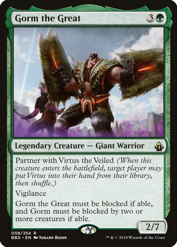 Gorm the Great [Battlebond] MTG Single Magic: The Gathering | Red Claw Gaming