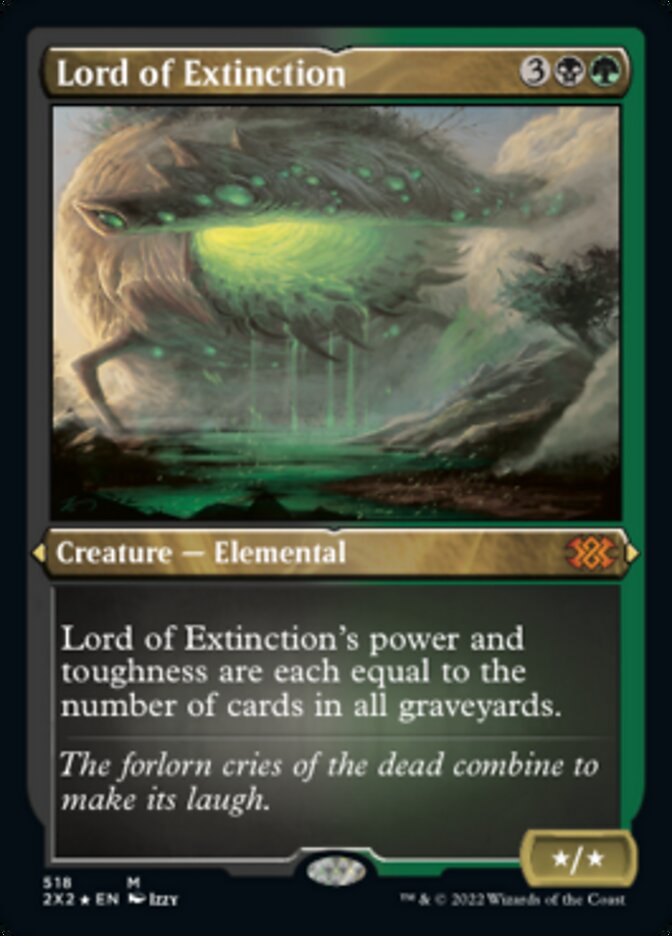 Lord of Extinction (Foil Etched) [Double Masters 2022] MTG Single Magic: The Gathering    | Red Claw Gaming