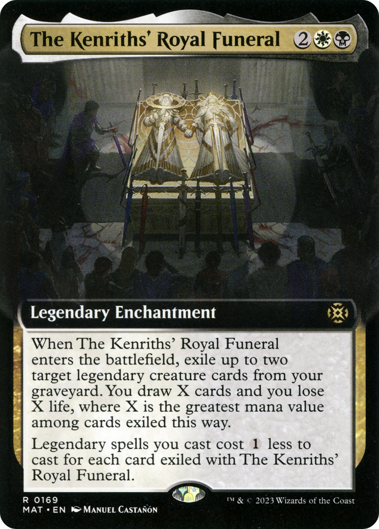 The Kenriths' Royal Funeral (Extended Art) [March of the Machine: The Aftermath] MTG Single Magic: The Gathering | Red Claw Gaming