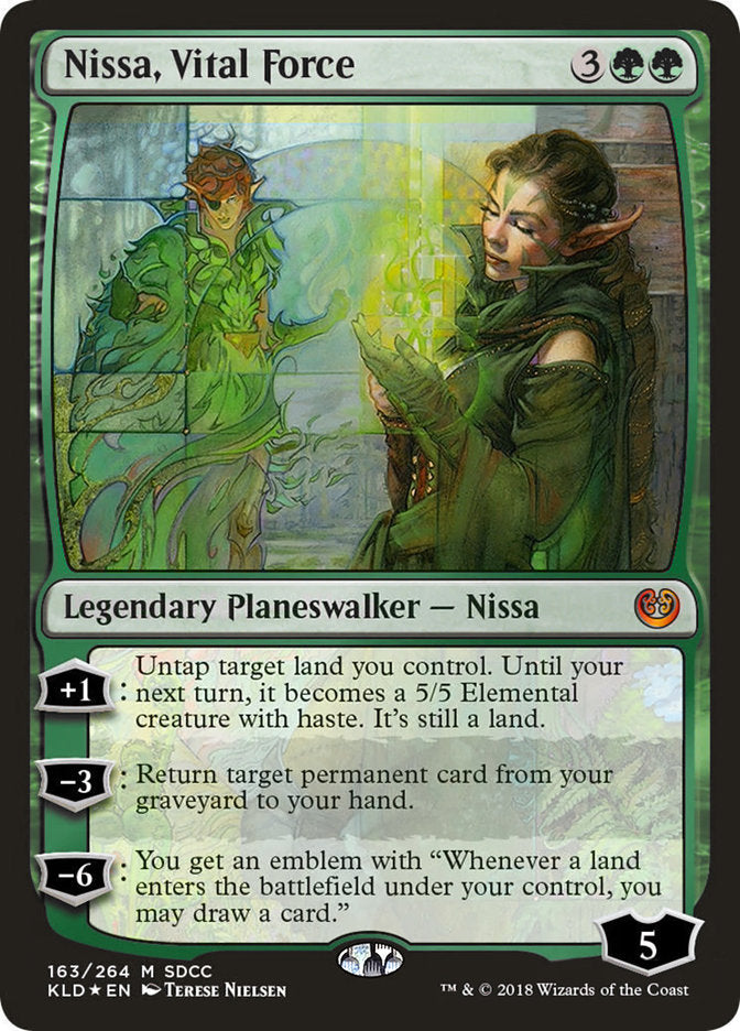 Nissa, Vital Force [San Diego Comic-Con 2018] MTG Single Magic: The Gathering | Red Claw Gaming