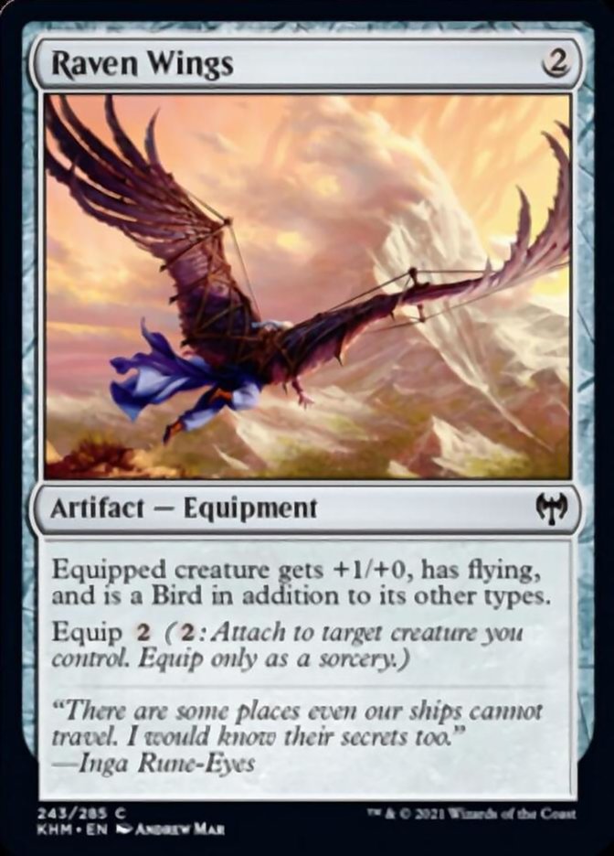 Raven Wings [Kaldheim] MTG Single Magic: The Gathering | Red Claw Gaming