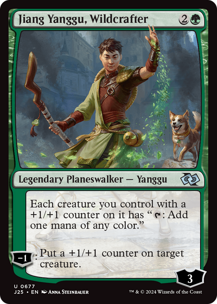 Jiang Yanggu, Wildcrafter [Foundations Jumpstart] MTG Single Magic: The Gathering | Red Claw Gaming