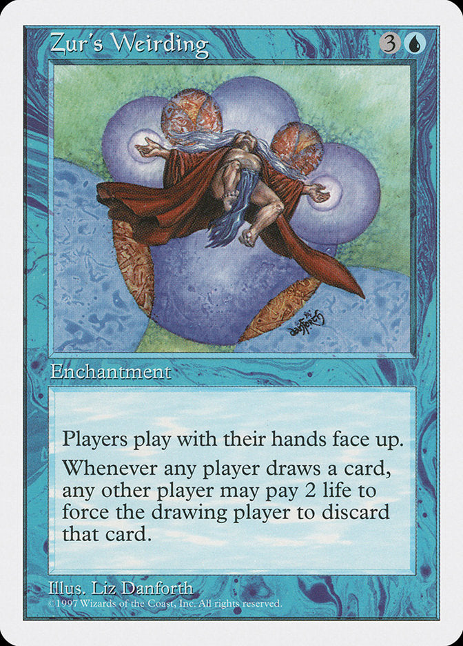 Zur's Weirding [Fifth Edition] MTG Single Magic: The Gathering | Red Claw Gaming