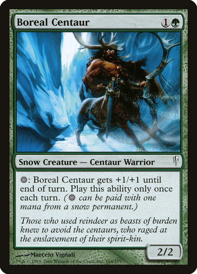 Boreal Centaur [Coldsnap] MTG Single Magic: The Gathering | Red Claw Gaming