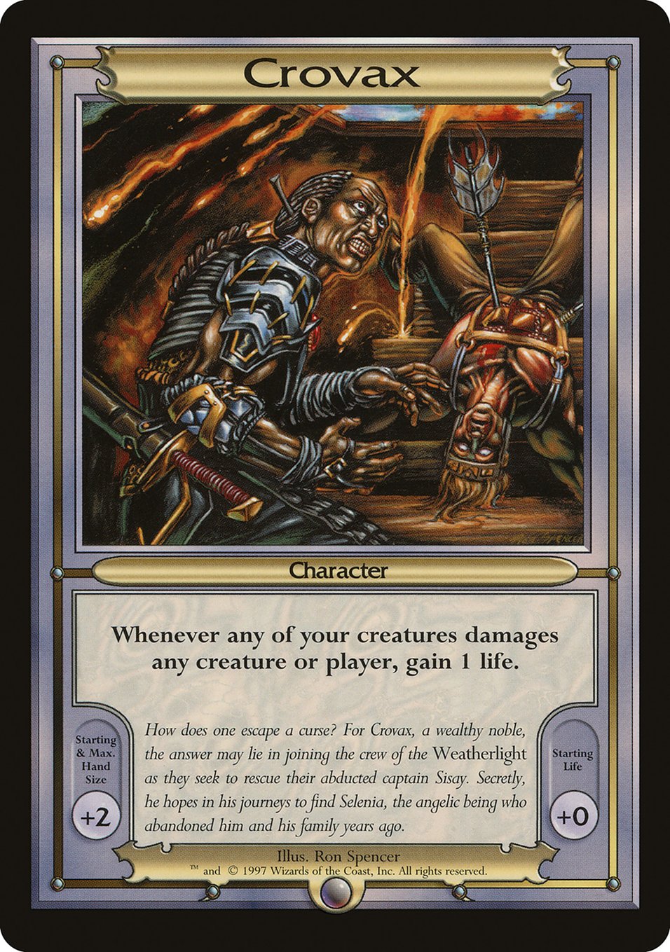 Crovax [Vanguard Series] MTG Single Magic: The Gathering | Red Claw Gaming