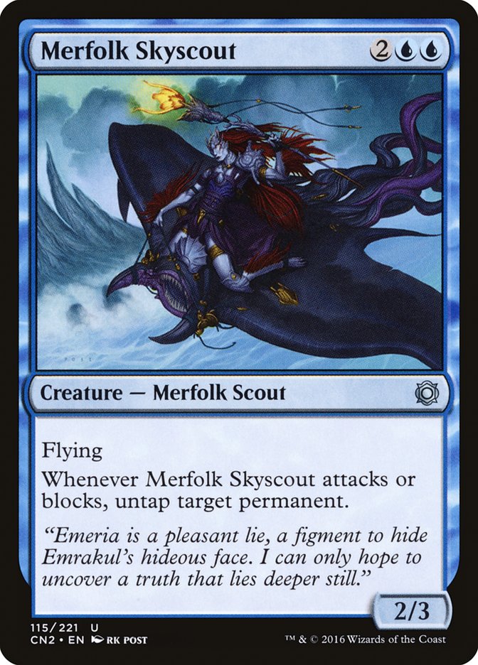 Merfolk Skyscout [Conspiracy: Take the Crown] MTG Single Magic: The Gathering | Red Claw Gaming