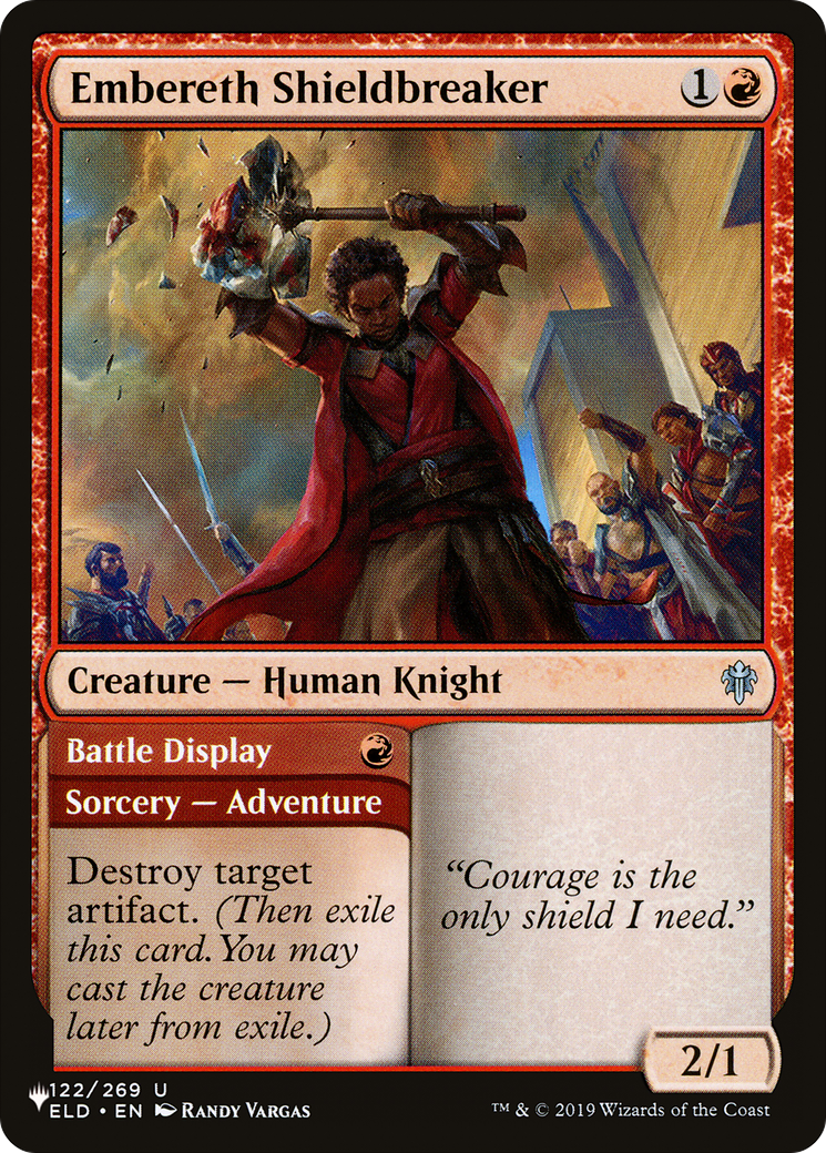 Embereth Shieldbreaker [The List] MTG Single Magic: The Gathering | Red Claw Gaming