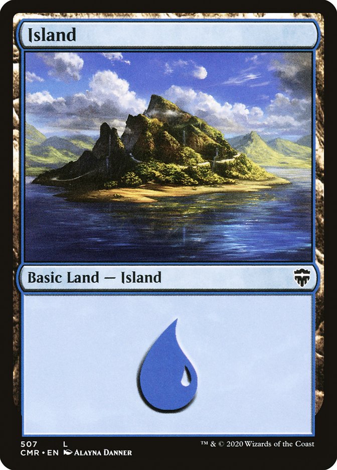 Island (507) [Commander Legends] MTG Single Magic: The Gathering | Red Claw Gaming