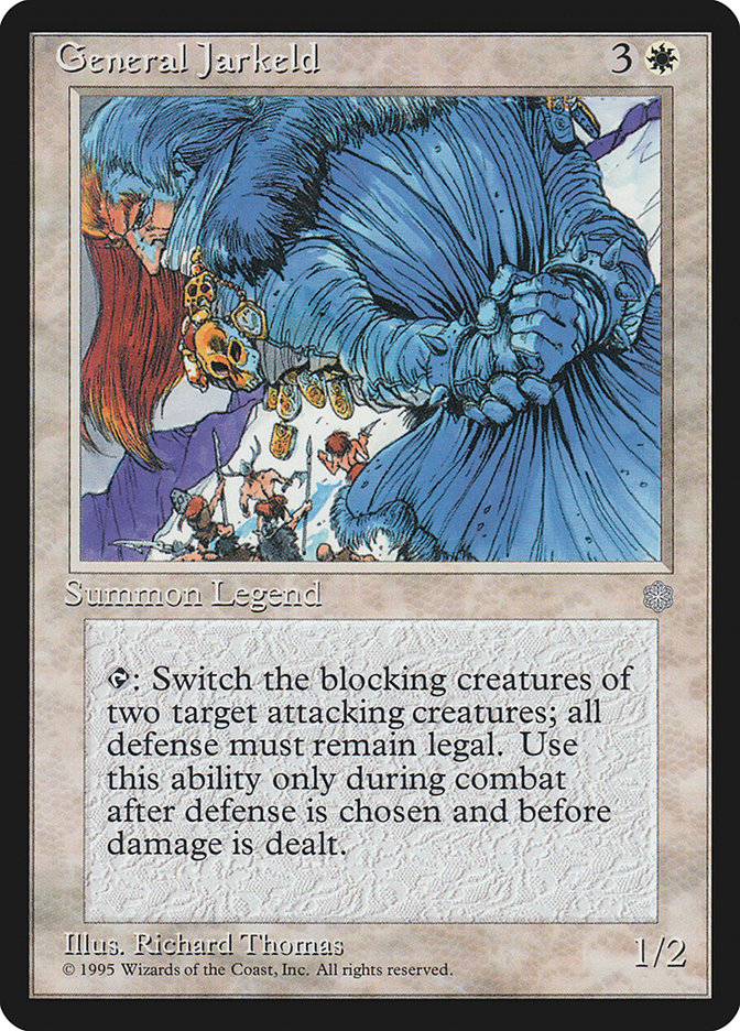 General Jarkeld [Ice Age] MTG Single Magic: The Gathering | Red Claw Gaming