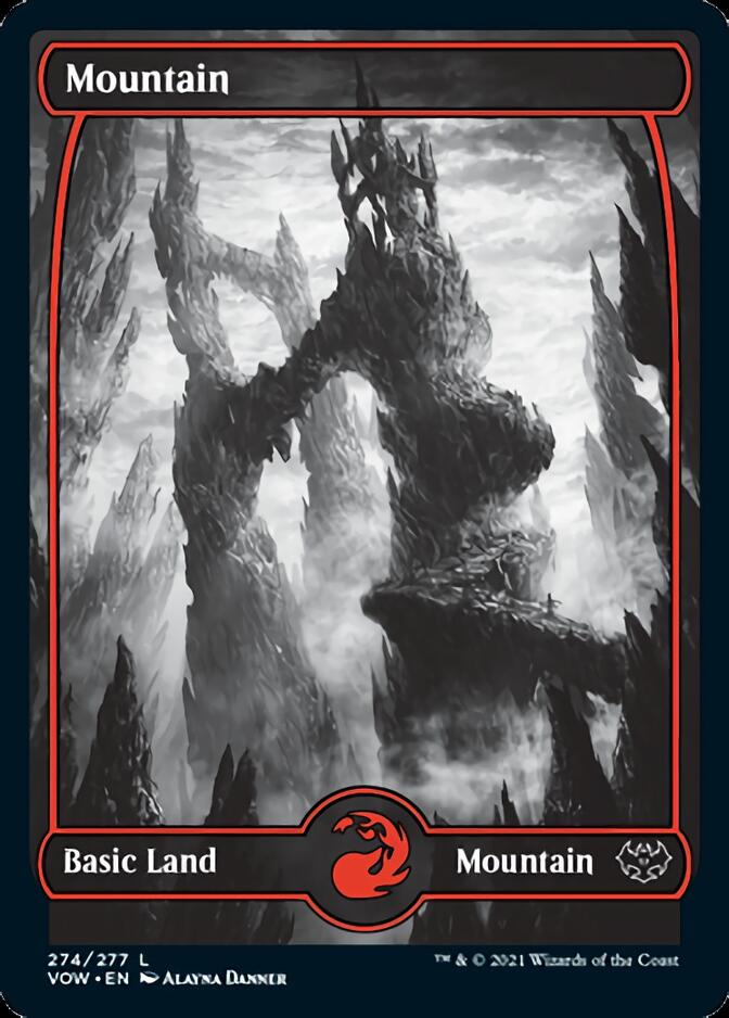 Mountain (274) [Innistrad: Crimson Vow] MTG Single Magic: The Gathering | Red Claw Gaming