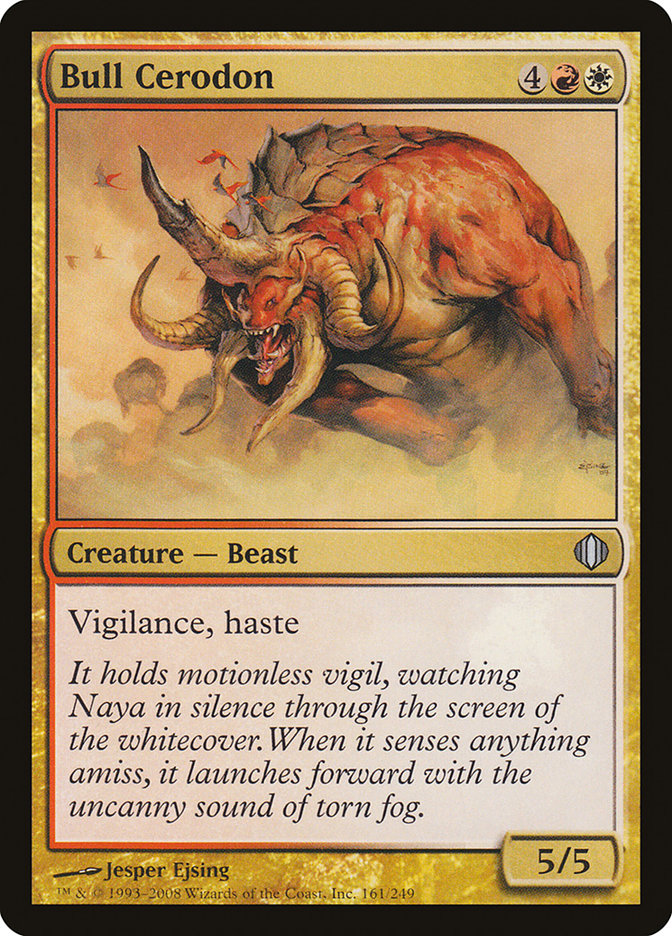 Bull Cerodon [Shards of Alara] MTG Single Magic: The Gathering | Red Claw Gaming