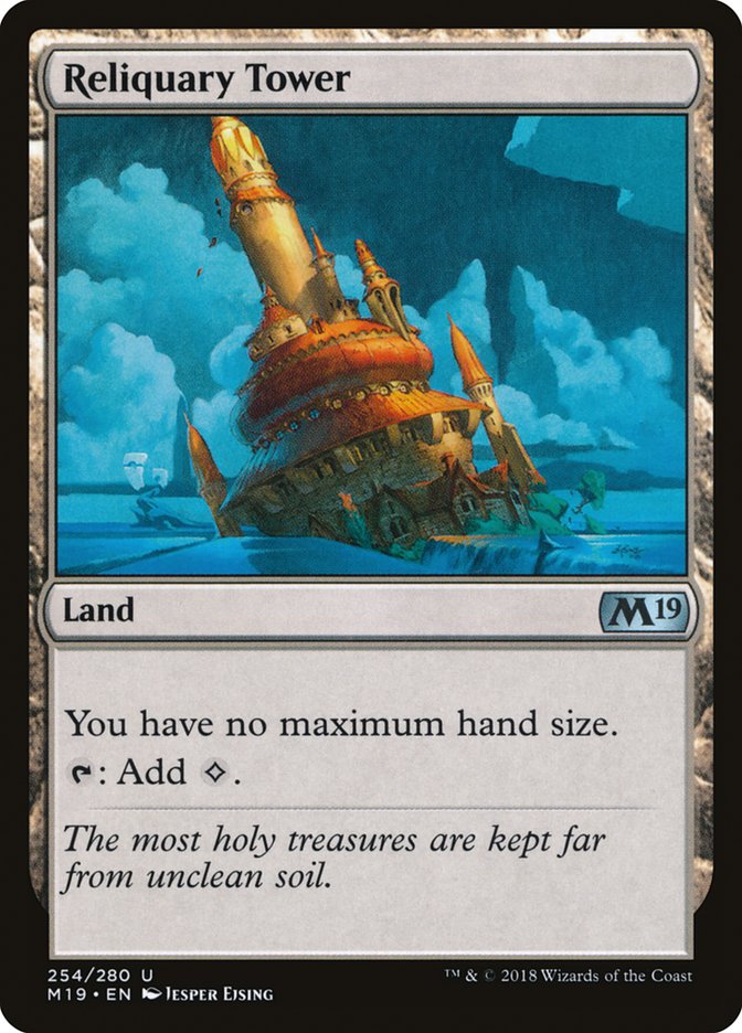 Reliquary Tower [Core Set 2019] MTG Single Magic: The Gathering | Red Claw Gaming