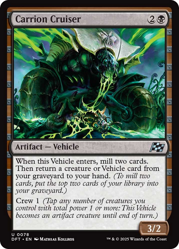 Carrion Cruiser [Aetherdrift] MTG Single Magic: The Gathering | Red Claw Gaming