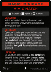 Mimic Match (Magic Minigame) [Dungeons & Dragons: Adventures in the Forgotten Realms Minigame] MTG Single Magic: The Gathering | Red Claw Gaming