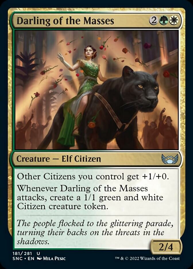 Darling of the Masses [Streets of New Capenna] MTG Single Magic: The Gathering | Red Claw Gaming