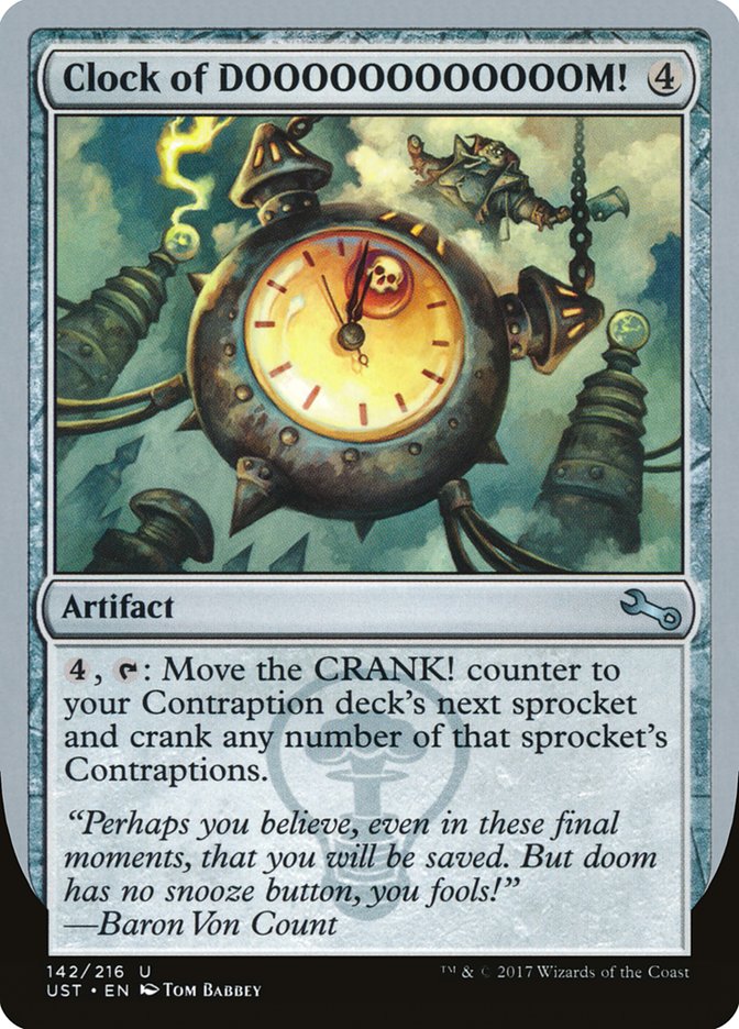 Clock of DOOOOOOOOOOOOM! [Unstable] MTG Single Magic: The Gathering | Red Claw Gaming
