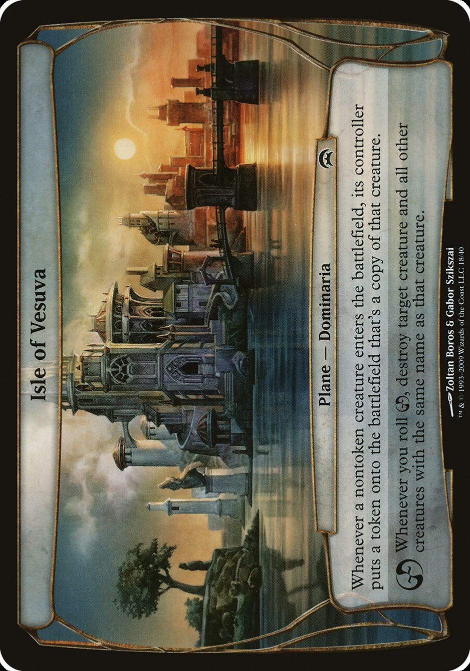 Isle of Vesuva (Planes) [Planechase Planes] MTG Single Magic: The Gathering | Red Claw Gaming