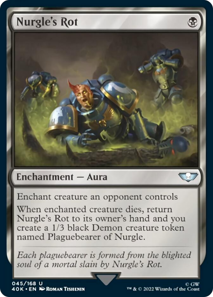 Nurgle's Rot [Warhammer 40,000] MTG Single Magic: The Gathering | Red Claw Gaming
