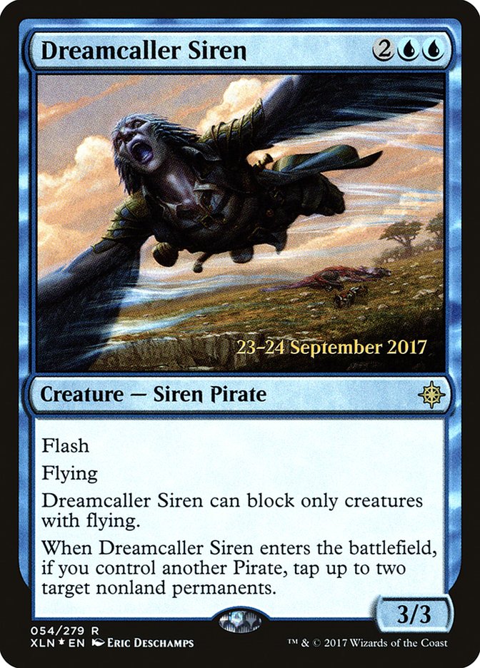 Dreamcaller Siren [Ixalan Prerelease Promos] MTG Single Magic: The Gathering | Red Claw Gaming
