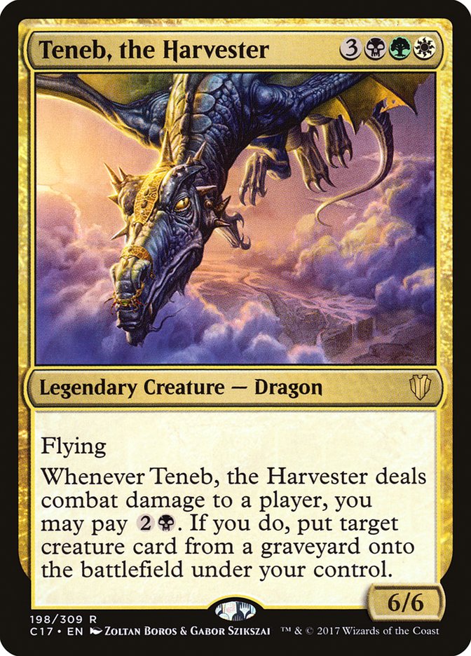 Teneb, the Harvester [Commander 2017] MTG Single Magic: The Gathering | Red Claw Gaming