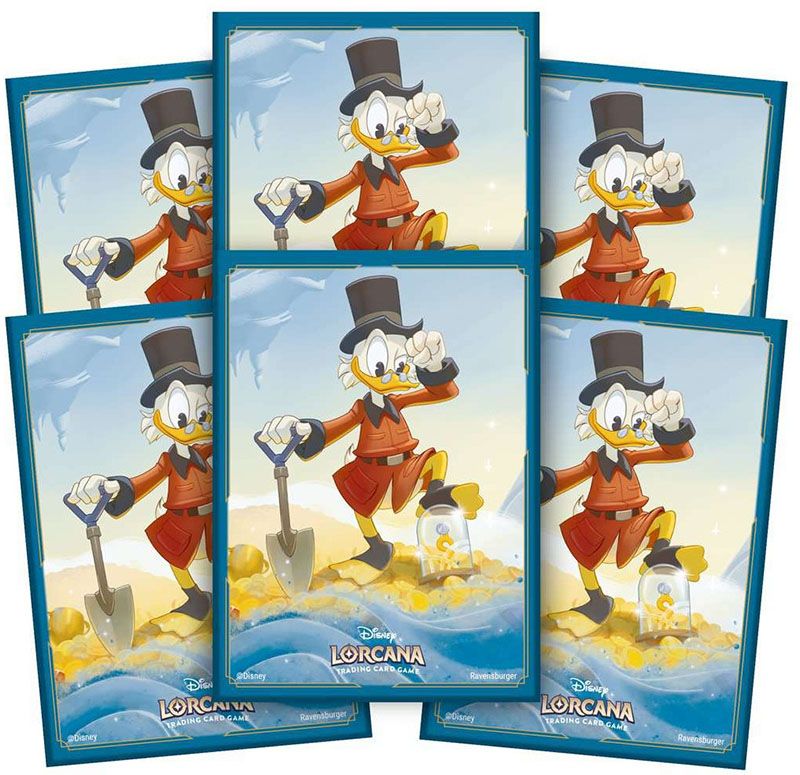 Card Sleeves (Scrooge McDuck / 65-Pack) Lorcana Sealed Disney | Red Claw Gaming
