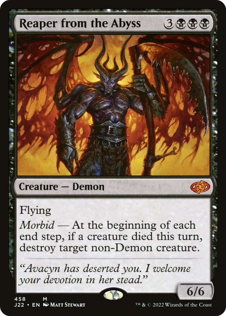 Reaper from the Abyss [Jumpstart 2022] MTG Single Magic: The Gathering | Red Claw Gaming