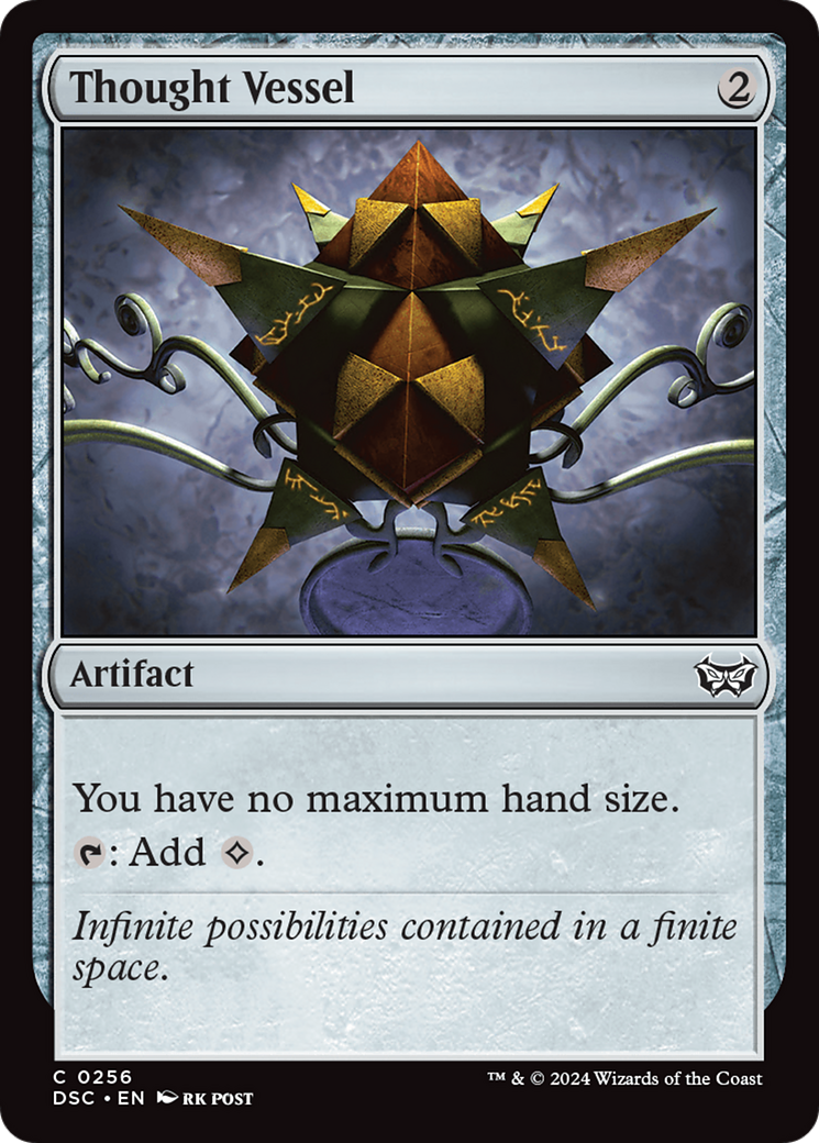 Thought Vessel [Duskmourn: House of Horror Commander] MTG Single Magic: The Gathering | Red Claw Gaming
