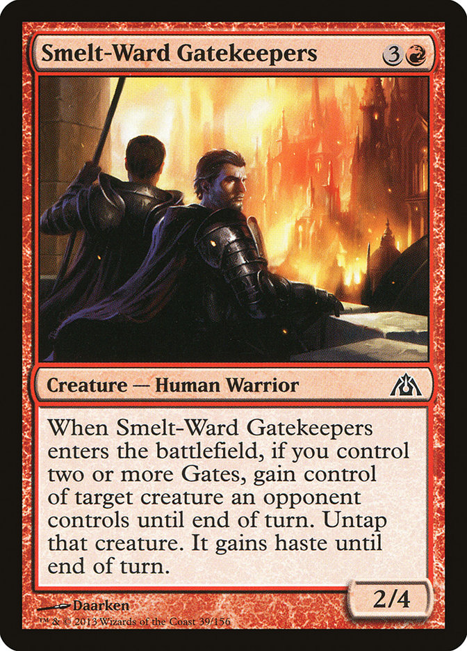 Smelt-Ward Gatekeepers [Dragon's Maze] MTG Single Magic: The Gathering | Red Claw Gaming