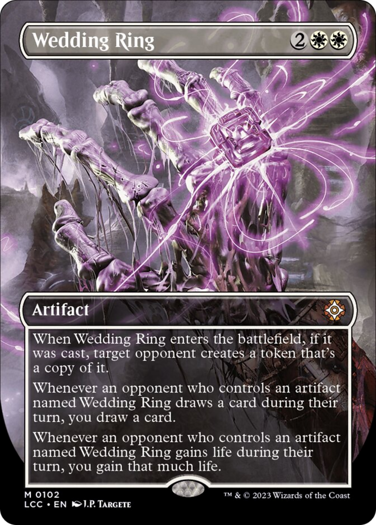 Wedding Ring (Borderless) [The Lost Caverns of Ixalan Commander] MTG Single Magic: The Gathering | Red Claw Gaming