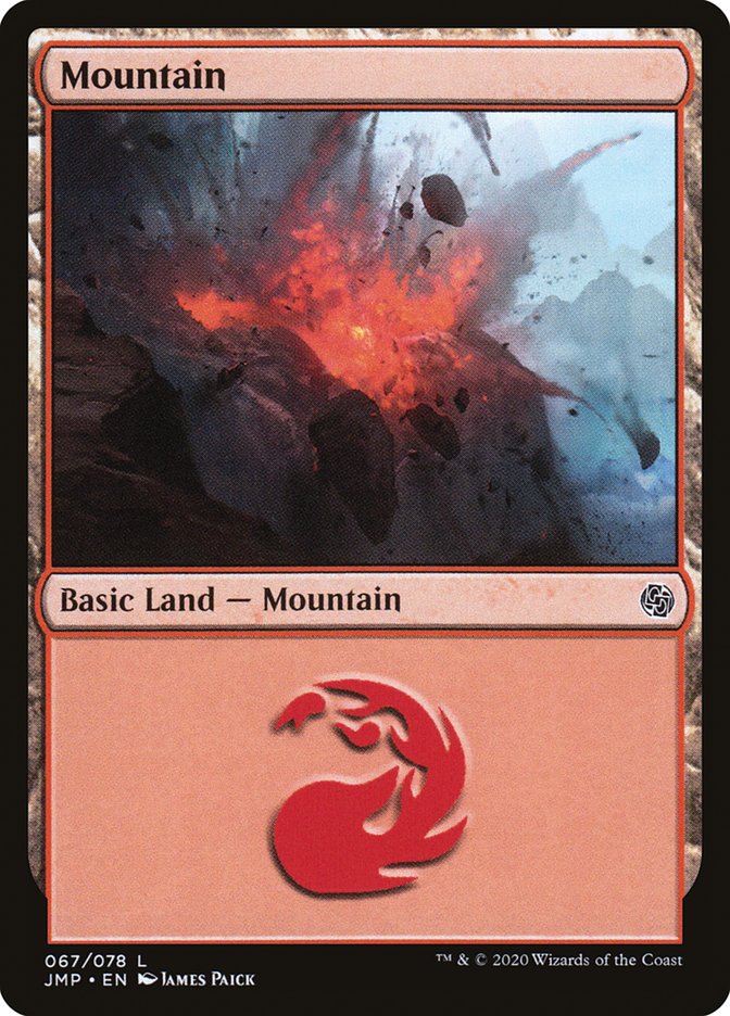 Mountain (67) [Jumpstart] MTG Single Magic: The Gathering | Red Claw Gaming