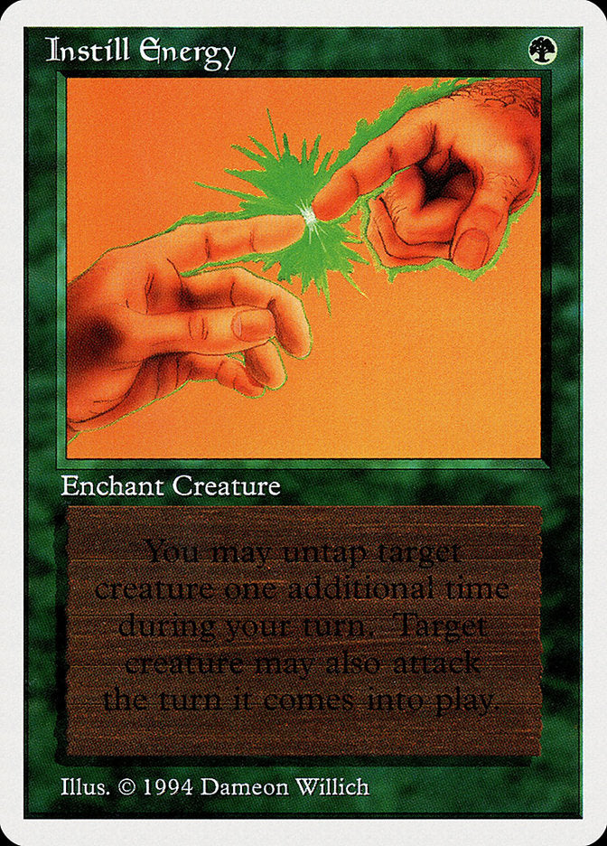 Instill Energy [Summer Magic / Edgar] MTG Single Magic: The Gathering | Red Claw Gaming