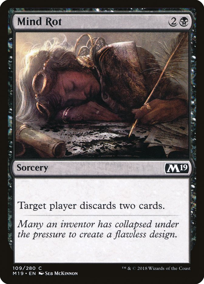 Mind Rot [Core Set 2019] MTG Single Magic: The Gathering | Red Claw Gaming