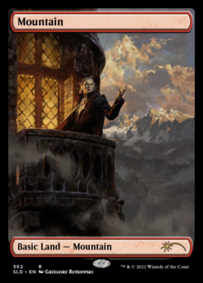 Mountain (362) [Secret Lair Drop Series] MTG Single Magic: The Gathering | Red Claw Gaming