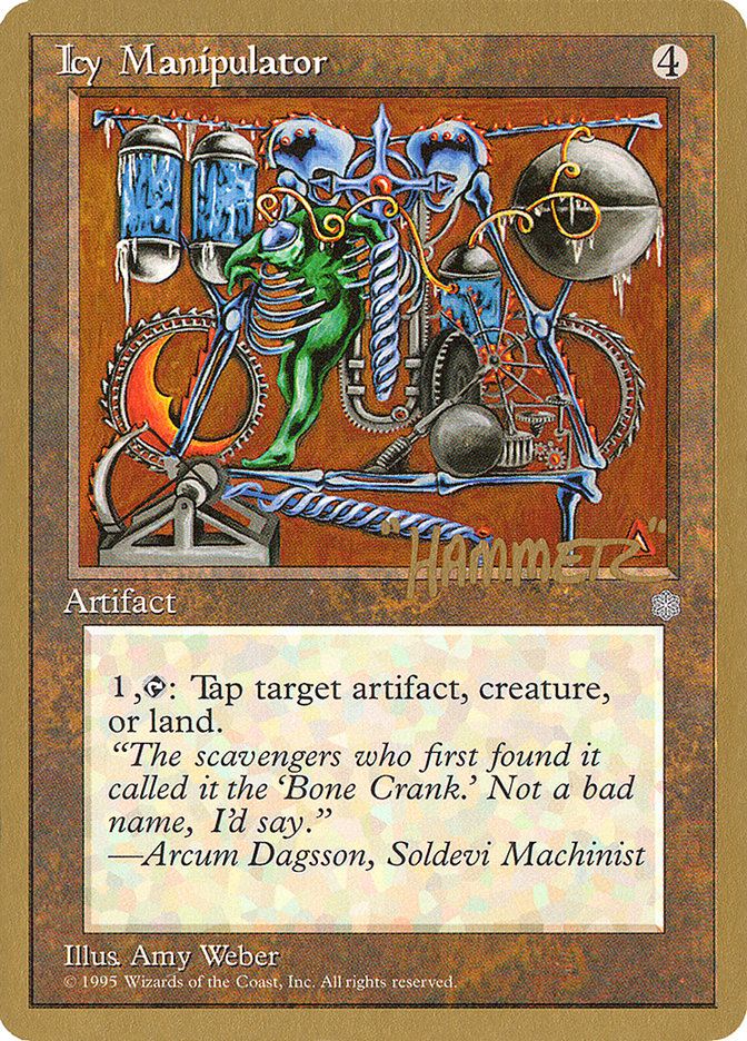 Icy Manipulator (Shawn "Hammer" Regnier) [Pro Tour Collector Set] MTG Single Magic: The Gathering | Red Claw Gaming