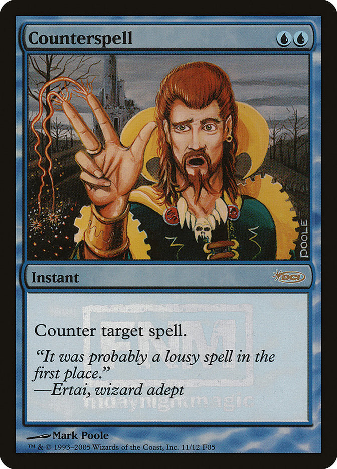 Counterspell [Friday Night Magic 2005] MTG Single Magic: The Gathering | Red Claw Gaming