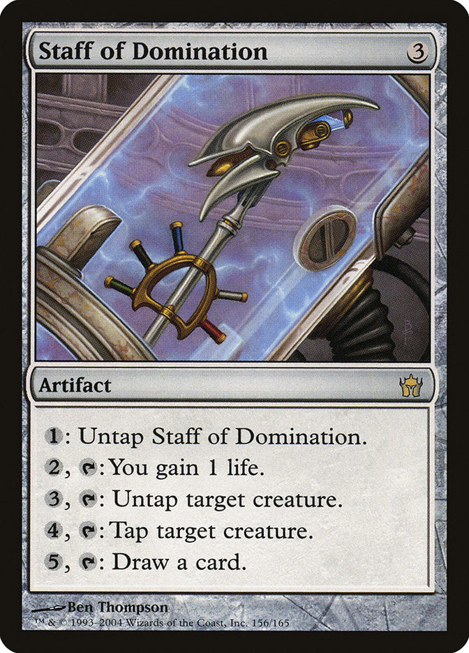 Staff of Domination [Fifth Dawn] MTG Single Magic: The Gathering | Red Claw Gaming