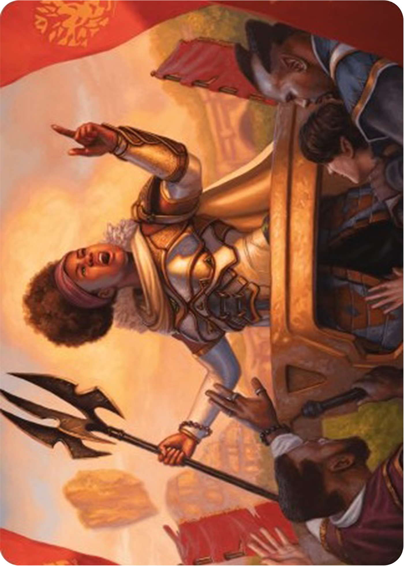 Recruiter of the Guard Art Card [Modern Horizons 3 Art Series] MTG Single Magic: The Gathering    | Red Claw Gaming