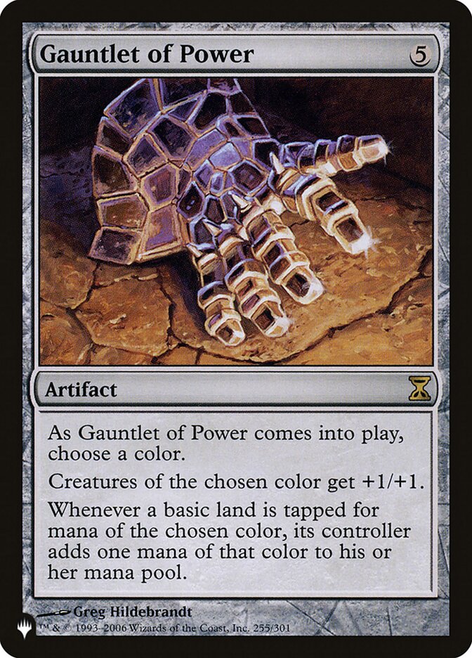 Gauntlet of Power [The List] MTG Single Magic: The Gathering | Red Claw Gaming