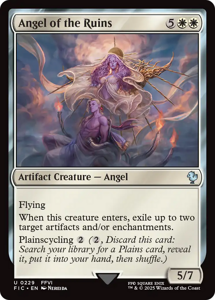 Angel of the Ruins [FINAL FANTASY Commander] MTG Single Magic: The Gathering | Red Claw Gaming