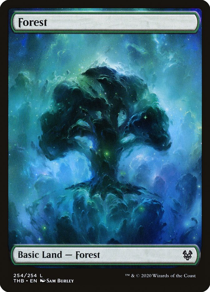 Forest (254) [Theros Beyond Death] MTG Single Magic: The Gathering | Red Claw Gaming