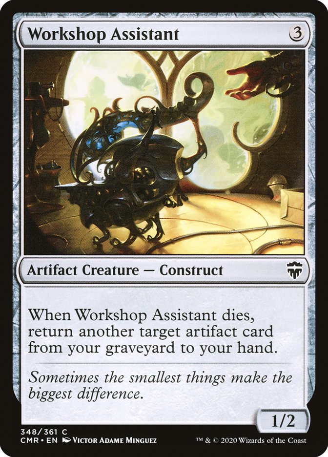 Workshop Assistant [Commander Legends] MTG Single Magic: The Gathering | Red Claw Gaming
