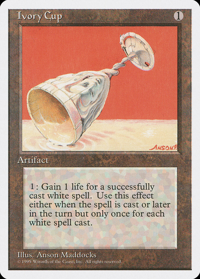 Ivory Cup [Fourth Edition] MTG Single Magic: The Gathering | Red Claw Gaming