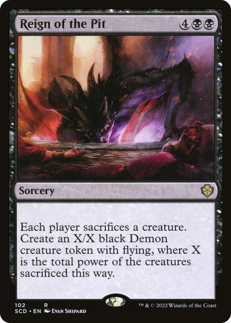Reign of the Pit [Starter Commander Decks] MTG Single Magic: The Gathering | Red Claw Gaming