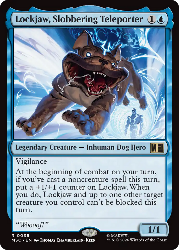 Lockjaw, Slobbering Teleporter [Marvel Super Heroes Commander] | Red Claw Gaming