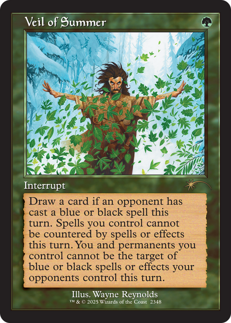 Veil of Summer (2348) [Secret Lair Drop Series] MTG Single Magic: The Gathering | Red Claw Gaming