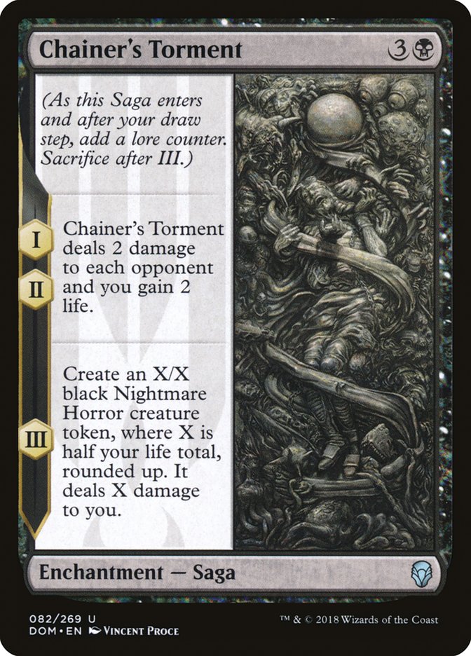 Chainer's Torment [Dominaria] MTG Single Magic: The Gathering | Red Claw Gaming