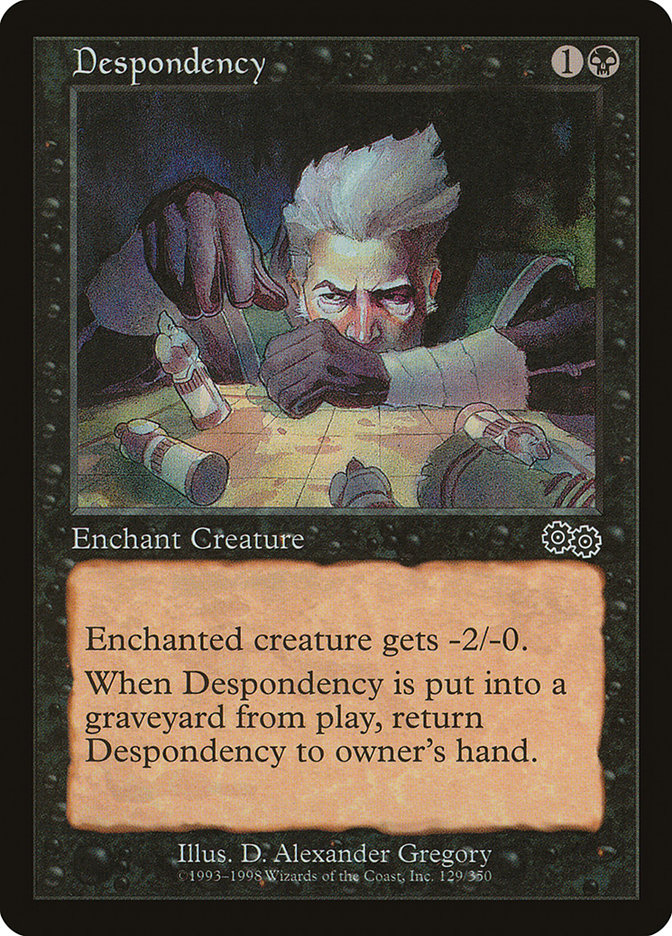 Despondency [Urza's Saga] MTG Single Magic: The Gathering | Red Claw Gaming
