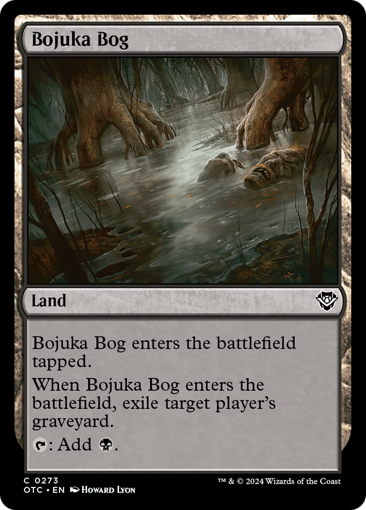 Bojuka Bog [Outlaws of Thunder Junction Commander] MTG Single Magic: The Gathering | Red Claw Gaming